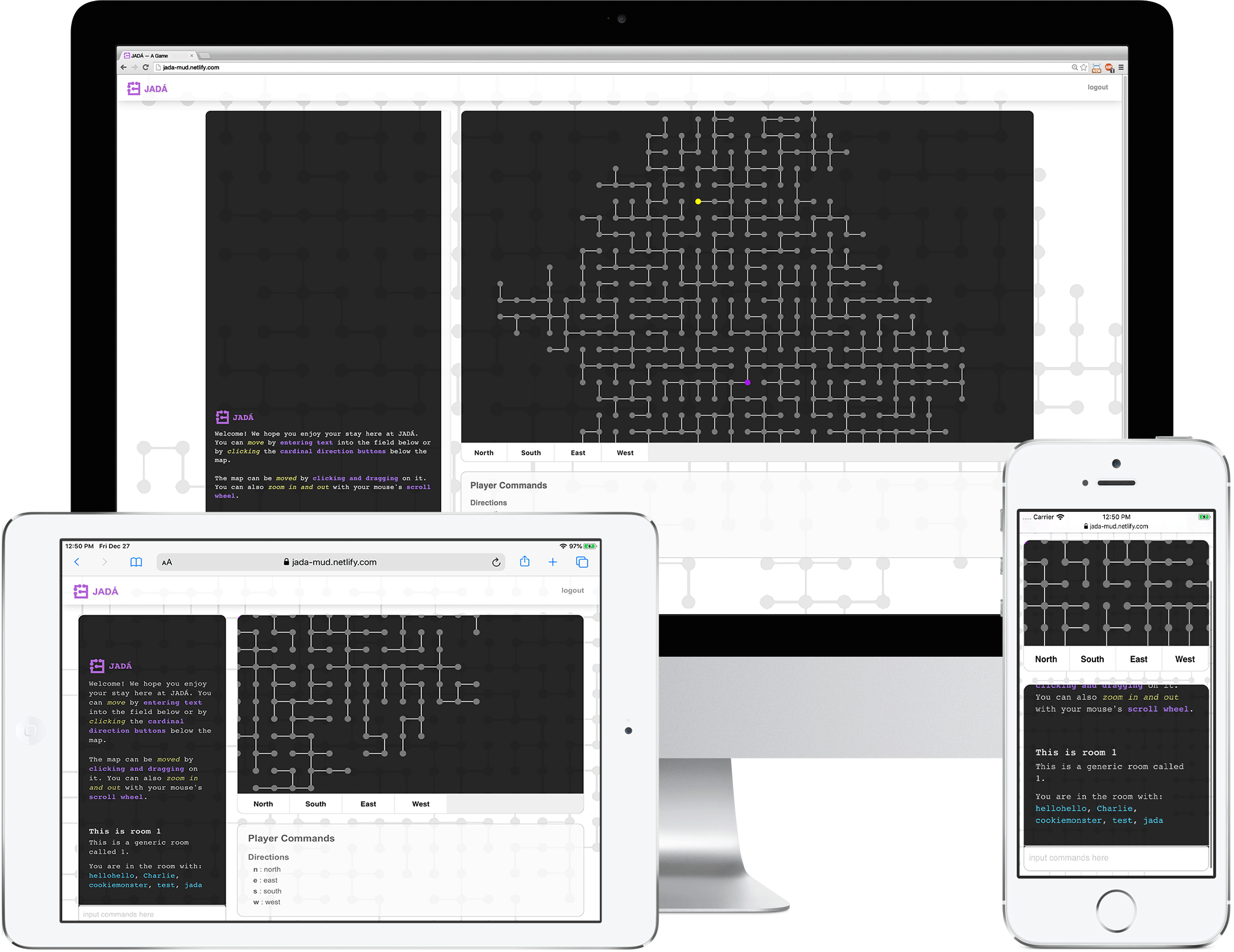 JADÁ MUD Screenshots